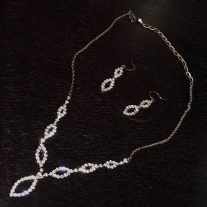 Zirconium jewelry set